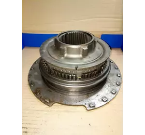 Синхронизатор делителя в сборе с плитой блокировки планетарного редуктора КПП ZF Синхронизатор делителя в сборе с плитой блокировки планетарного редуктора КПП ZF